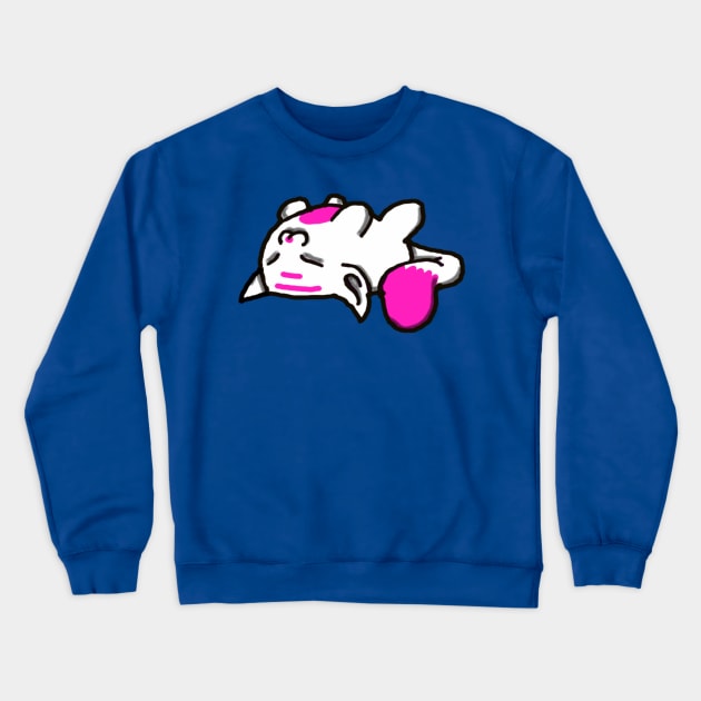 Kawaii Cat Crewneck Sweatshirt by MassacreMasks